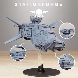 Vehicles - designed by station forge - 3d printed tabletop miniature